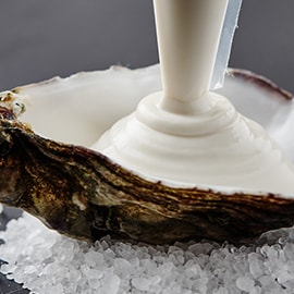Gerookte oester crème Gerookte oester crème